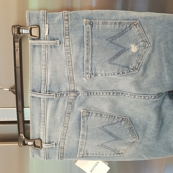 💕MOTHER💕 The Hustler Ankle Fray Jeans ~ Thrilling Shots 28 NWT - Picture 12 of 16